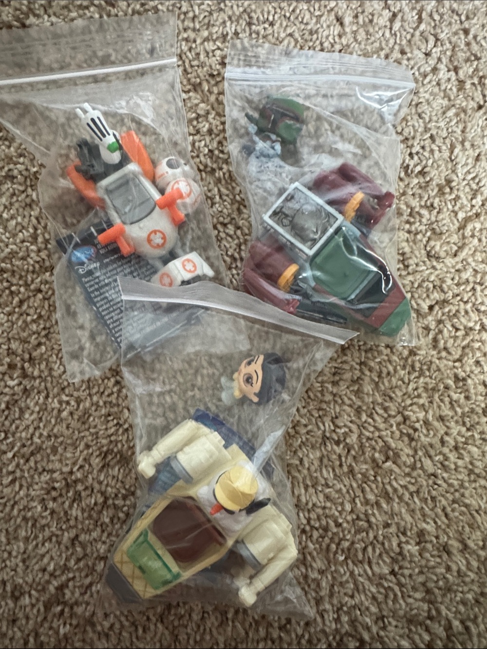 Bundle of 3 Star Wars Doorables Galactic Cruisers collector play set